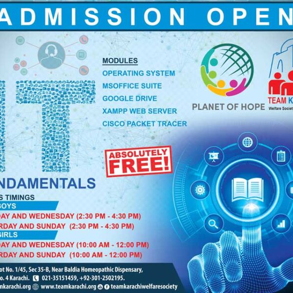 Admissions-open-Team-Karachi-Welfare-Society-IT-Training-600x600